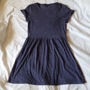 Topshop Purple Babydoll Dress